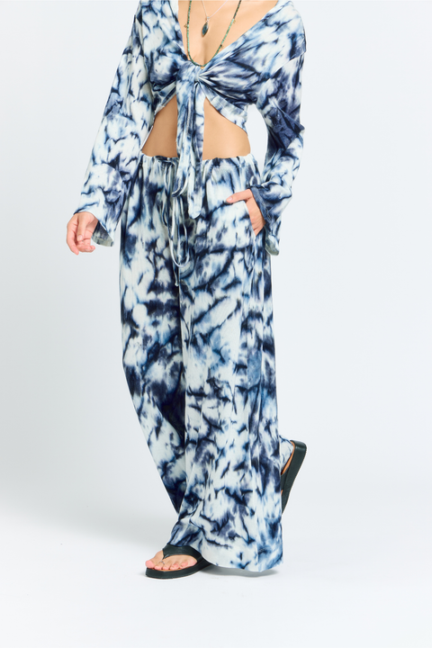 Tie-Dye Knit Pant