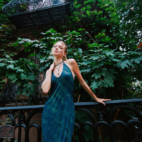 Sienna Maxi Dress with Belt