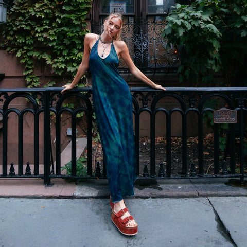 Sienna Maxi Dress with Belt